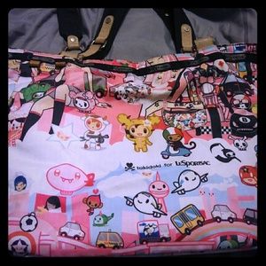 RARE TokiDoki Citta Rosa Bag